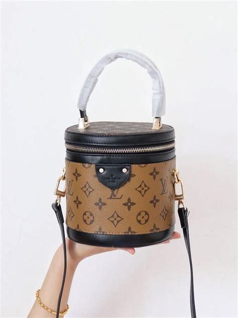 louis vuitton monogram white bucket bag|monogram reverse louis vuitton.